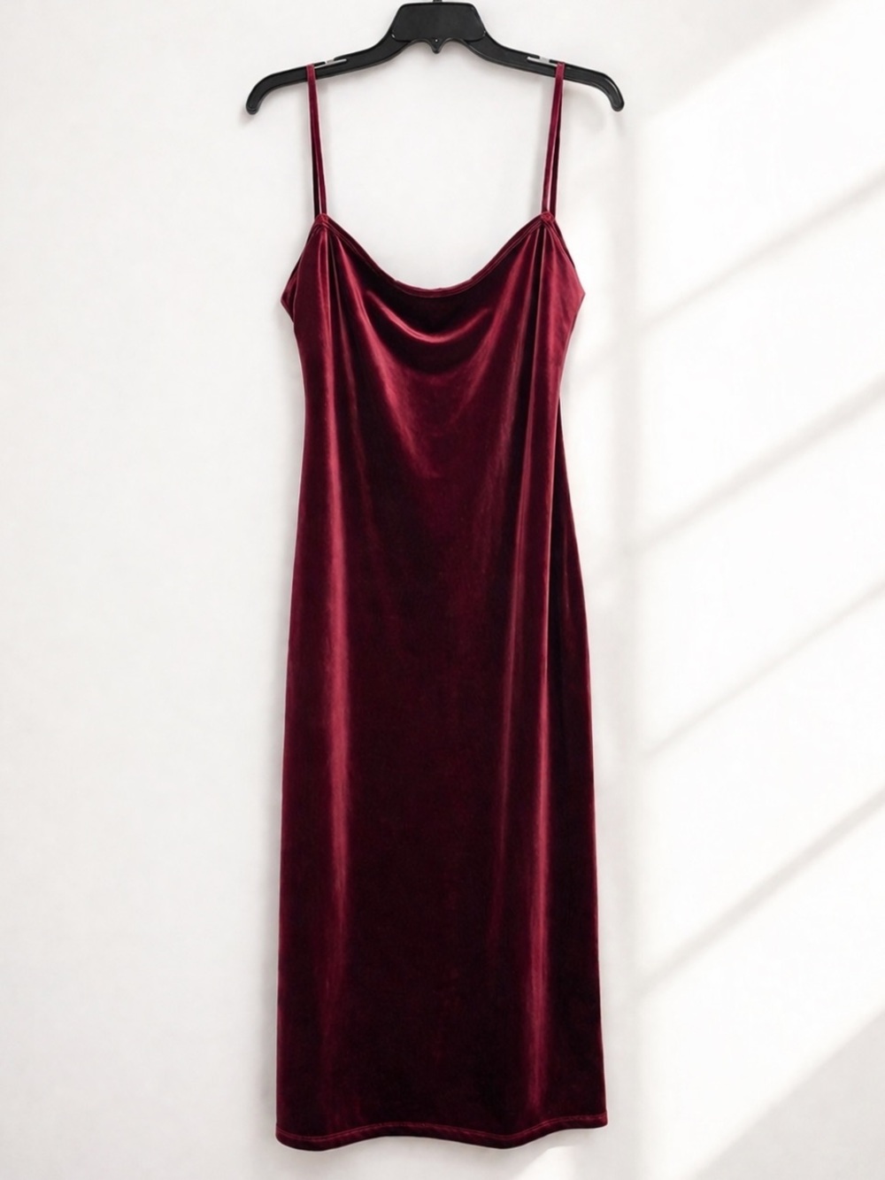Reformation Merel Chianti Velvet  Whimsigoth Dress Stretch Size XL - Picture 6 of 11